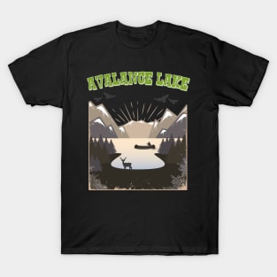 Avalance Lake Mountains T-Shirt